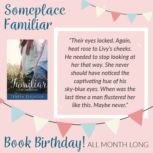 Someplace Familiar is Celebrating it's BOOK BIRTHDAY!