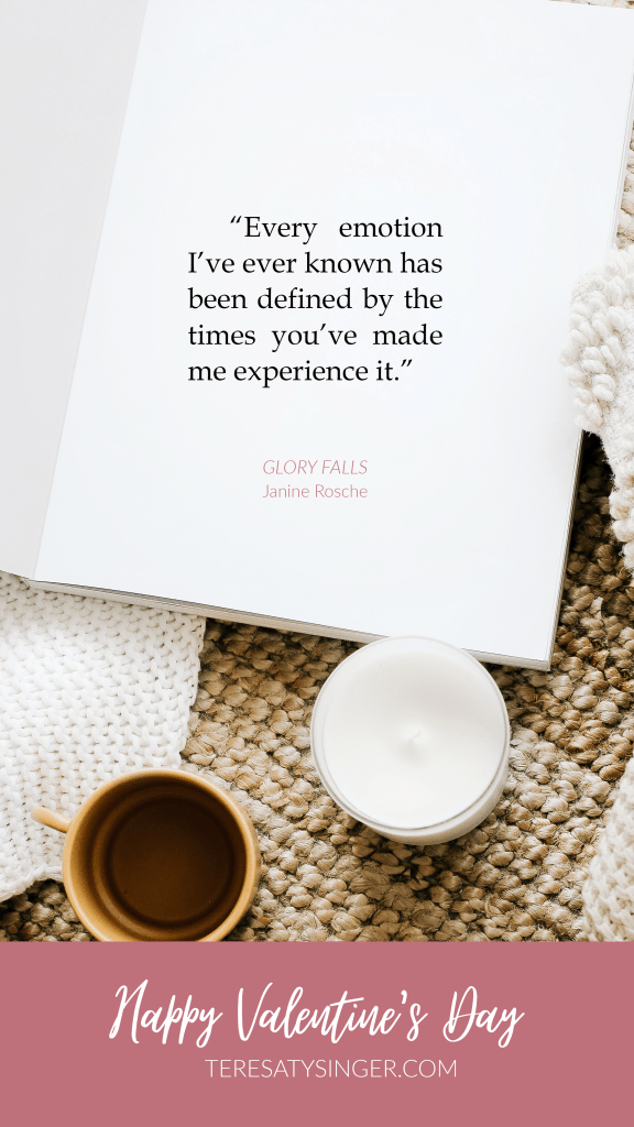 Glory Falls Quote for Valentine's Day